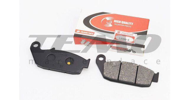 Тормозные колодки (дисковые) Loncin LX300-6 CR6 к-кт 2шт - фото 1