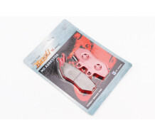 Гальмівні колодки (дискові) RX 50/SX 50; KEEWAY-X Ray 50 Supermoto; PEUGEOT-Geopolis 125 RS; SHERCO-Enduro 50 (EN50) к-кт 2шт червоні