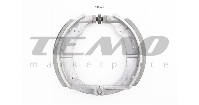 Тормозные колодки к-кт 2шт УРАЛ - фото 2