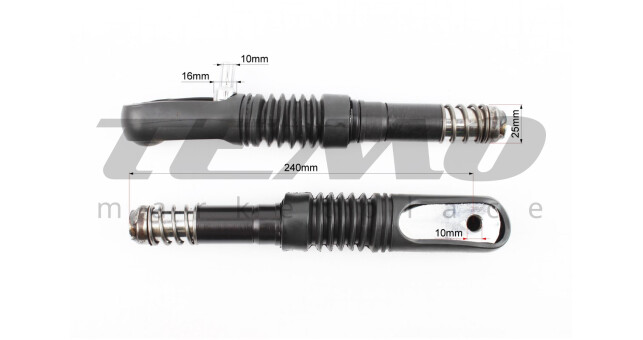 Амортизатор передній к-кт Yamaha JOG 50 L-240 мм - фото 2