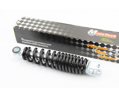 Амортизатор задній Mototech GY6/Yamaha L-240 мм d-50 мм (втулка 10 мм вилка 8 мм) чорний