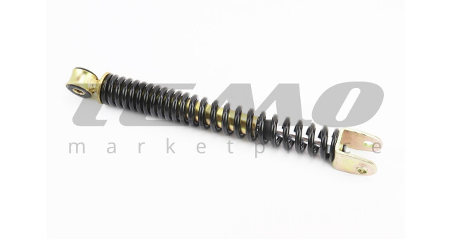 Амортизатор задній GY6/Honda L-260 мм d-31 мм (втулка 8 мм вилка 8 мм) чорний - фото 1