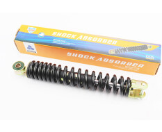 Амортизатор задній JWBP GY6/Honda L-280 мм d-43 мм (втулка 10 мм вилка 8 мм) чорний