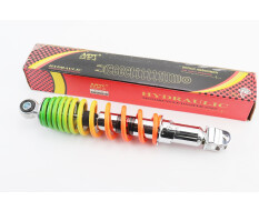 Амортизатор задній NAIDITE GY6/Honda L-310 мм d-56 мм (втулка 10 мм вилка 8 мм) регульований веселка