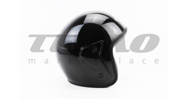 Шлем для мотоцикла KUROSAWA Z-122 M Чёрный открытый - фото 3