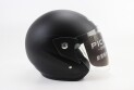 Шолом для мотоцикла PICKS АТ-666 М Чорний матовий відкритий - фото 3