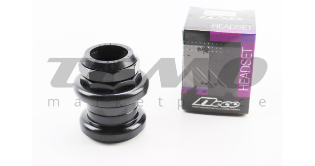 Кермова колонка 1-1/8" (34/28.6x34/30) різьбової вилки, чорні H841SW - фото 1