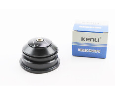 Кермова колонка 1-1/8"x1,5" (44/28,6x50,6/33) безрізьбової вилки, напівінтегровані, пром-підшипники, чорні KL-B331