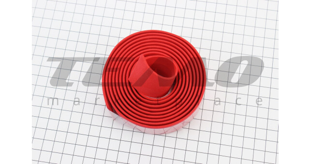 Обмотка ROAD керма 30*2000 мм, червона - фото 2