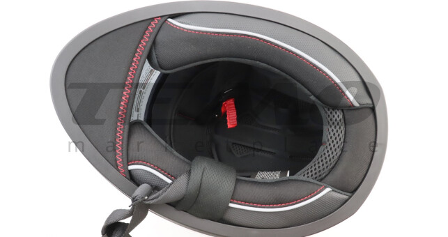 Шлем для мотоцикла интеграл BLD M67 М 57-58 см Белый глянец закрытый сертификация DOT + откидные очки - фото 8