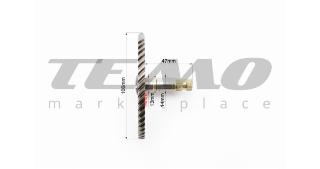 Півмісяць кікстартера Honda DIO AF56/57 - фото 2