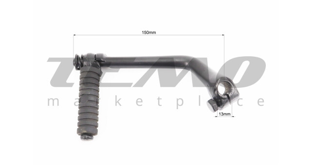 Важіль кікстартера DELTA чорний - фото 2