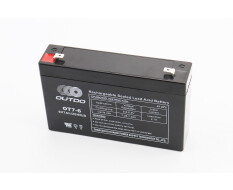 Мото акумулятор OUTDO 6 Вольт 7Ah OT7-6 кислотний