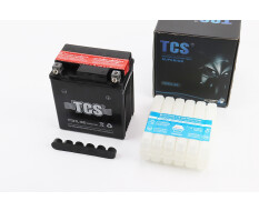 Мото акумулятор TCS 12 Вольт 7Ah YTX7L-BS кислотний
