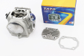 Головка циліндра TATA TA-008 DELTA 70cc 47 мм + клапана + розподільний вал + кришки - фото 1