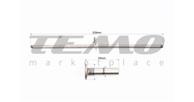 Штовхач + штанга к-кт 4шт R190N - фото 2