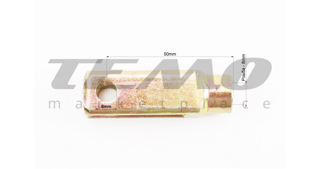 Вилка тяги з різьбою М8 Тип 1 - фото 2