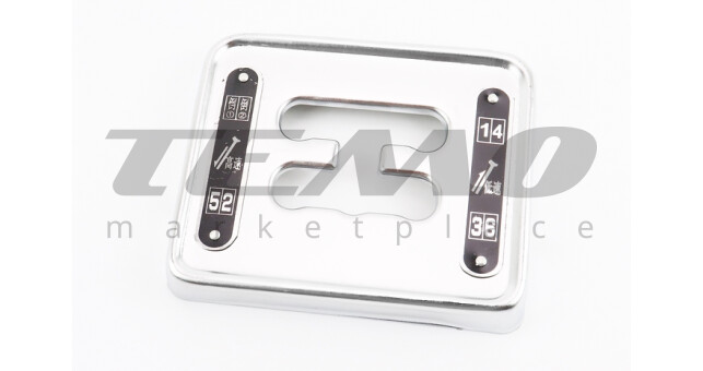 Пластина важеля на чотири передачі - фото 1