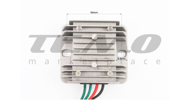 Реле зарядки (4 дроти) Тип 2 - фото 2