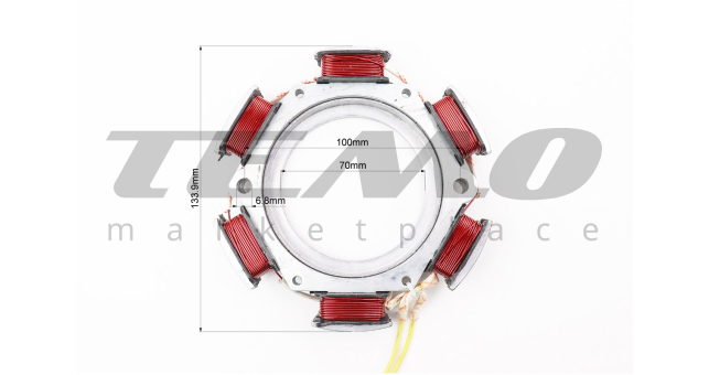 Статор маховика R175A/R180NM - фото 2
