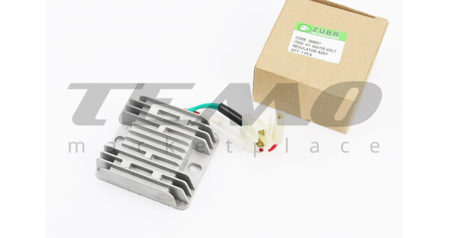 Регулятор напруги 178F/186F, 68x77mm, із запобіжником - фото 1