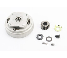 Зчеплення дводискове в зборі (кошик) Delta 70/110cc "механіка" + 6 деталей