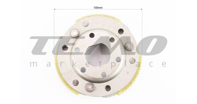 Сцепление заднего вариатора в сборе GY6 -50/AF34 - фото 3