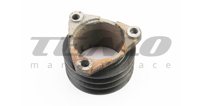 Шкив R175/R180 3-х ручейковый d-130 мм три паза под ремень SPB отверстия 107 мм - фото 2