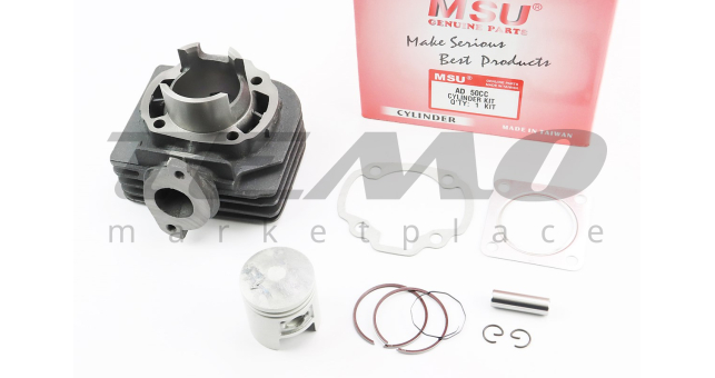 ЦПГ MSU Suzuki AD 50cc поршень 41 мм палець 10 мм - фото 1