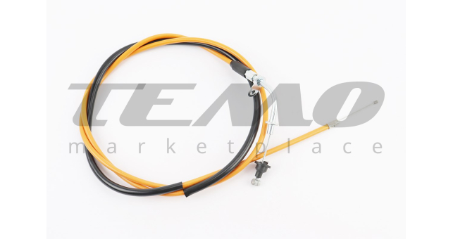 Трос газа Yamaha JOG трос 172 см кожух 159 см желтый - фото 1