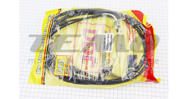 Трос газа DDL Yamaha GEAR UA06J-4T двойной трос 197 см кожух 188 см - фото 2