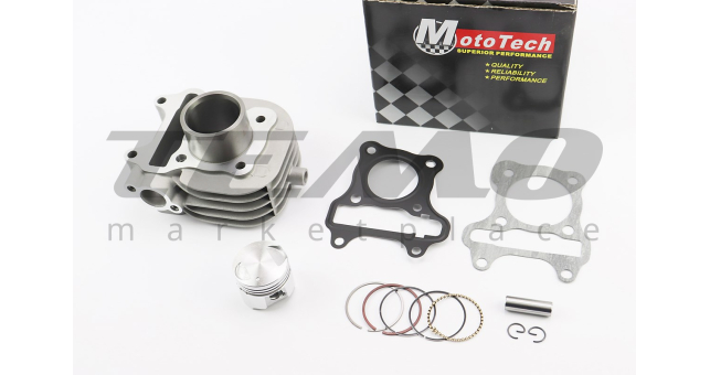 ЦПГ Mototech Suzuki LETS 50cc поршень 39 мм палец 10 мм - фото 1