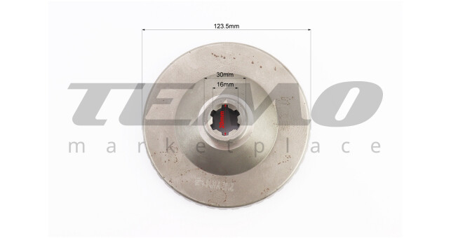 Шестерня полуоси первичного вала Z-43 - фото 3