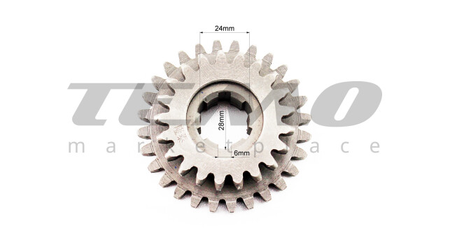 Шестерня Z-21x28 - фото 3