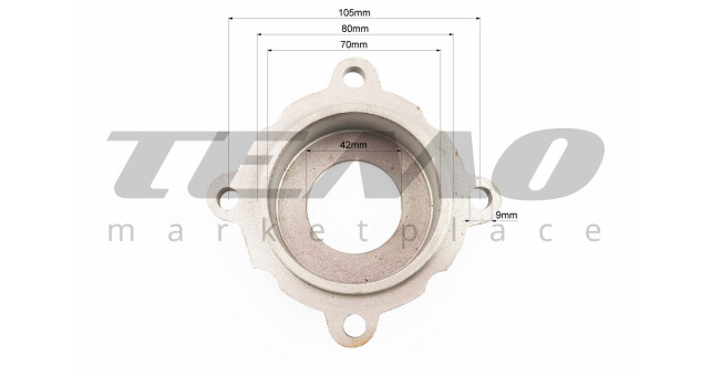 КПП - Піввісі кришка - фото 3