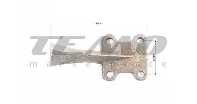 Редуктор фрезы R175/180N/190N/195N - Носок (зацеп, пятка), литой 81-1, 101-2 - фото 3