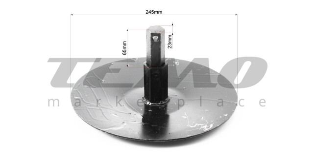 Маркер фрези під шестигранний вал 23mm - фото 2