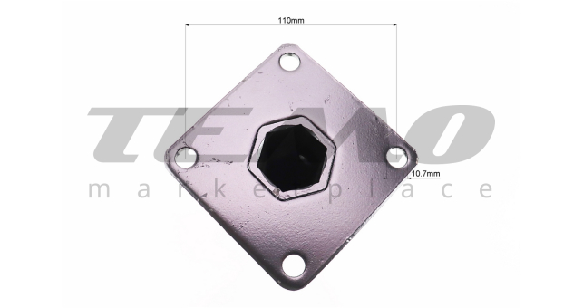 Ступица колеса на вал 32mm, 40см, 4отв.x110mm к-кт 2шт - фото 3