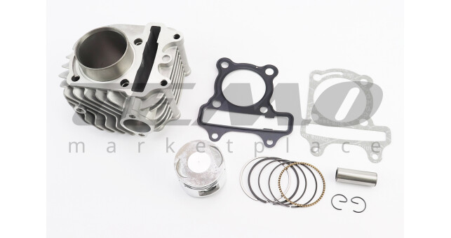 ЦПГ WH 125cc поршень 52.4 мм палец 15 мм - фото 1