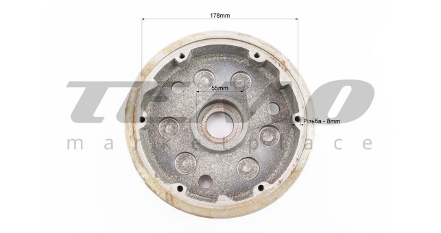 Зчеплення - Шків кошика (різні кольори) - фото 3
