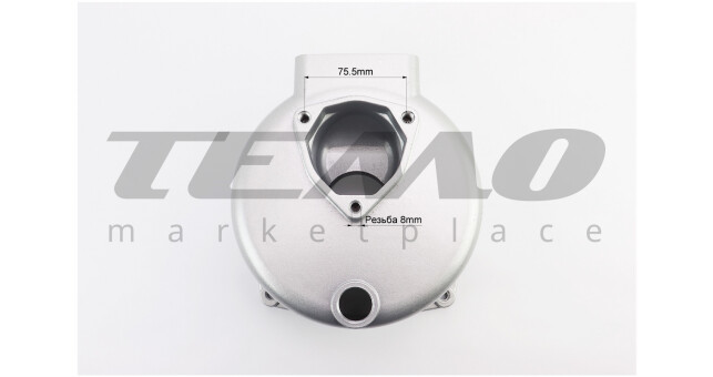 Корпус мотопомпы 2", фланец "треугольник" - фото 4