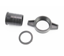 Перехідник мотопомпи з фланця на шланг, пластмаса к-кт 3шт, 2" (50mm)