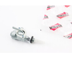 Кран бака топливного М10, левый с отстойником