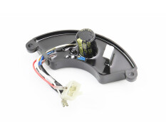 Реле напруги однофазне 4-6кВт (корпус - сегмент, пластик, контакти - 2 "мама" + 4 "тато", 250V, 470µF)