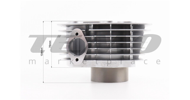 ЦПГ CB200 поршень 63.5 мм палец 15 мм - фото 5