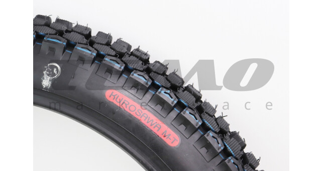 Шина для мотоцикла KUROSAWA L-809 2.75-17 камерна шипована - фото 3