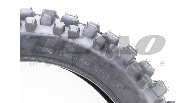 Шина для мотоцикла Vee Rubber CROSS VRM-147 130/90-17 камерна шипована - фото 2