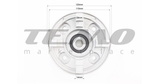 Панель демпферная, подшипник, сальник - фото 4