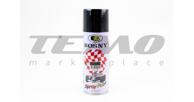 Фарба акрилова №4 "ЧОРНИЙ МАТОВИЙ", Аерозоль 400ml - фото 1