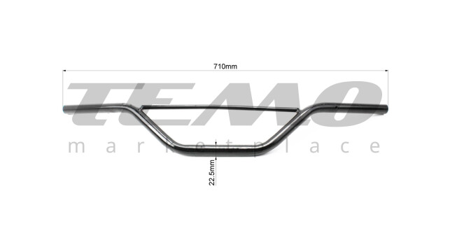 Руль Viper V200R L-710 мм - фото 3